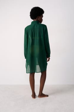 Robe chemise de plage;${refinementColor}