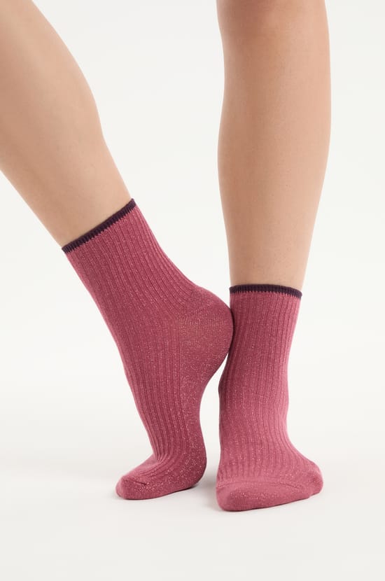 Calcetines brillantes con algod&oacute;n;${refinementColor}