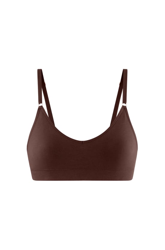 Cotton bralette;${refinementColor}