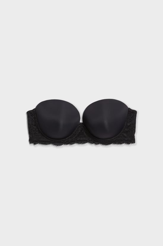 Lightly Lined Strapless Bra;${refinementColor}
