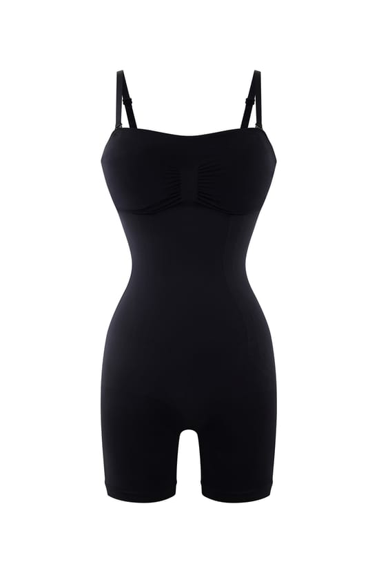 Shaping Jumpsuit With Removable Pads;${refinementColor}