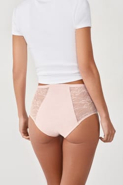 Culotte menstruelle taille haute - Flux abondant;${refinementColor}