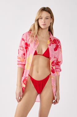 Floral Beach Shirt;${refinementColor}