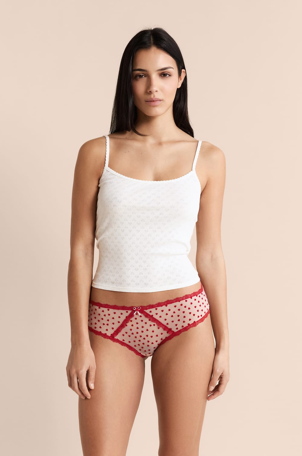 Hipster z tiulu z motywem serc;${refinementColor}