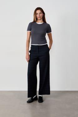 Striped Trousers;${refinementColor}