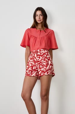 Printed fluid shorts;${refinementColor}