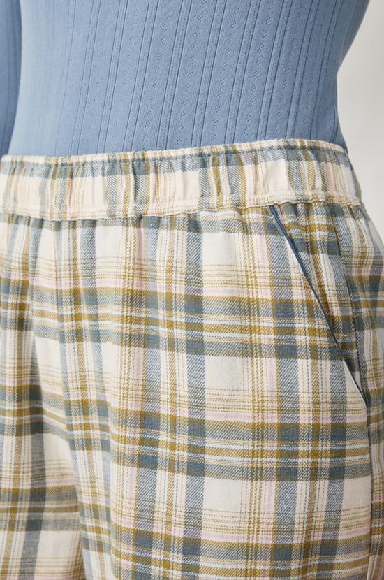 Pantalon de pyjama à carreaux;${refinementColor}