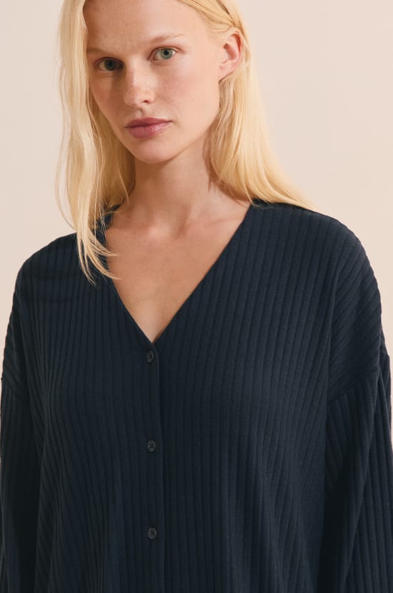 Gilet de pyjama c&ocirc;tel&eacute;;${refinementColor}