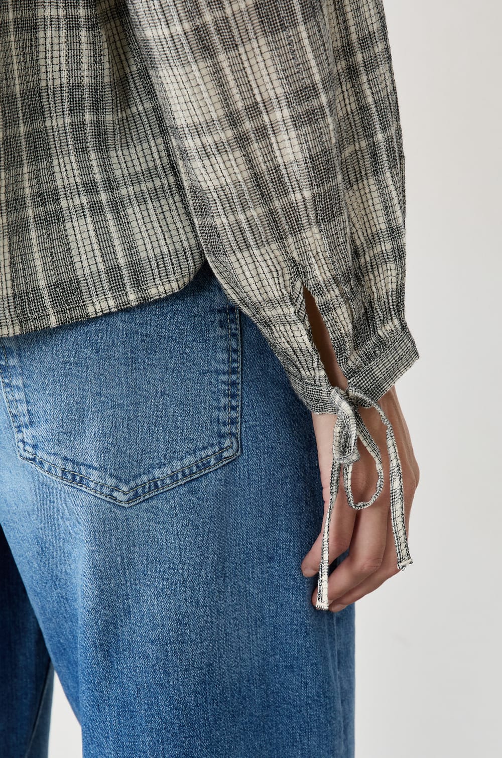 Chemise &agrave; carreaux;${refinementColor}