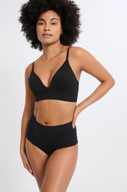 High-Waist Tanga Boyshort;${refinementColor}