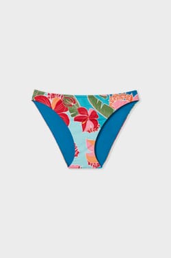 Culotte bikini bas de maillot à motifs;${refinementColor}