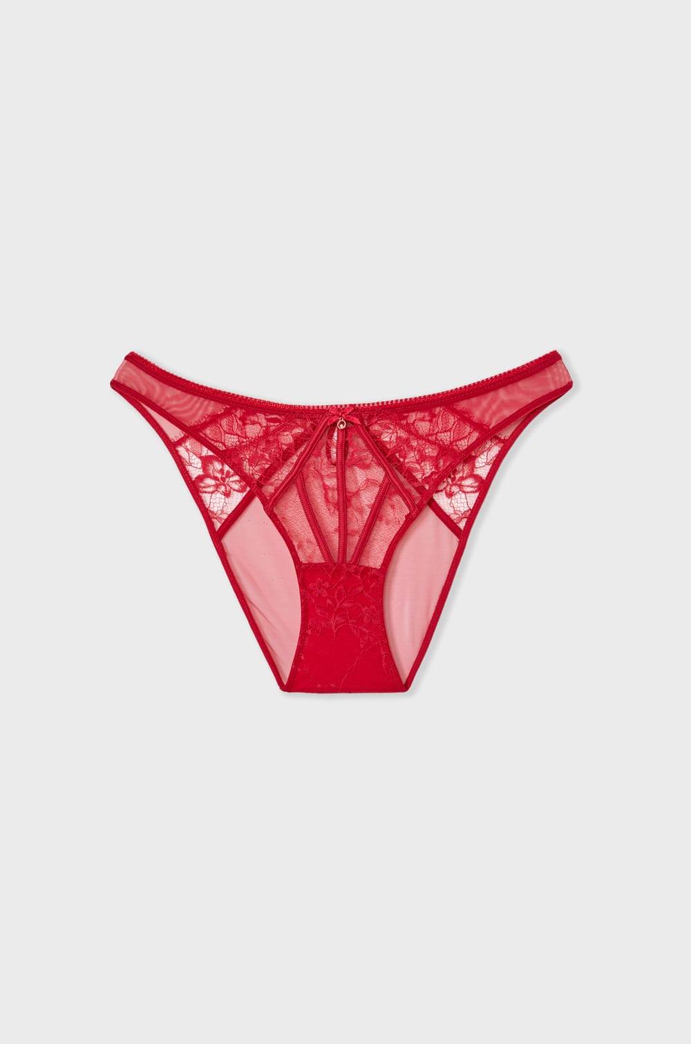 Tulle And Satin Brief;${refinementColor}