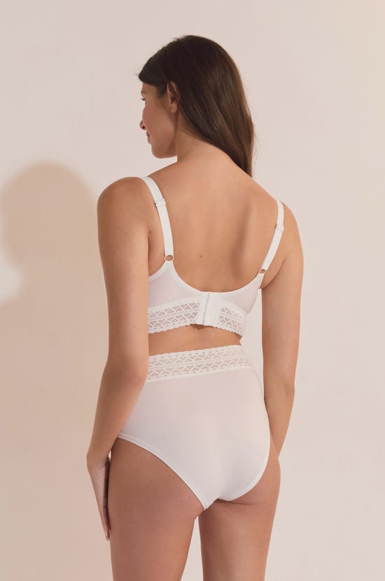 Maternity midi brief with lace details;${refinementColor}