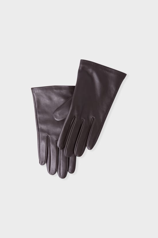 Faux Leather Effect Gloves;${refinementColor}