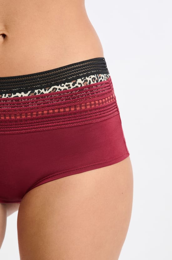 3-Pack Cotton Boyshorts;${refinementColor}