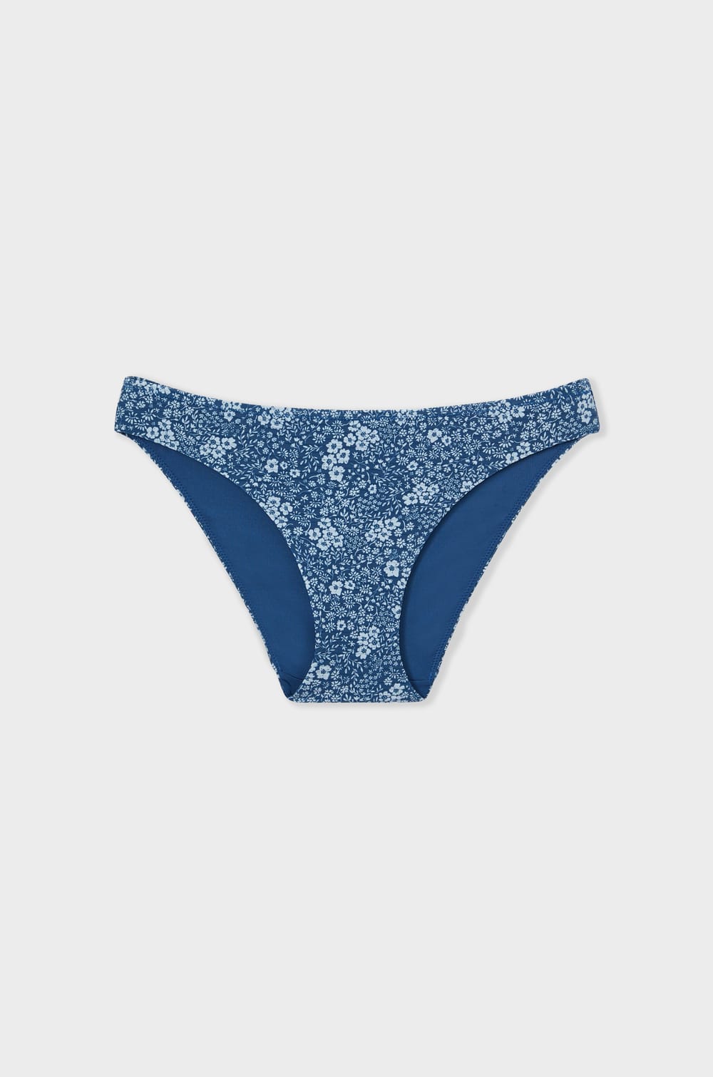 Floral bikini bottom brief;${refinementColor}