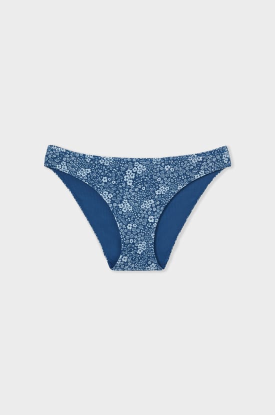 Floral bikini bottom brief;${refinementColor}