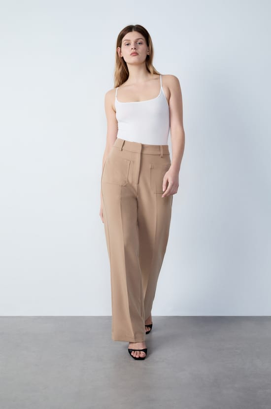 Wide-Cut Trouser;${refinementColor}