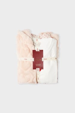 Pyjama 3 pièces avec coton à motifs;${refinementColor}