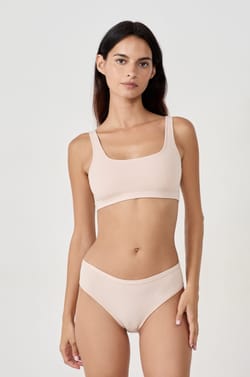 Organic cotton stretch hipster;${refinementColor}