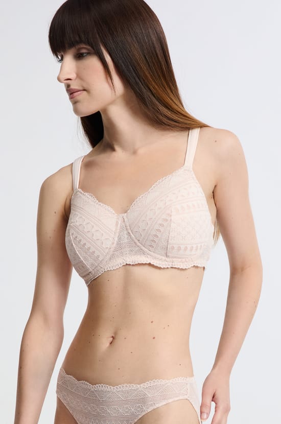 Post-Mastectomy Lightly Lined Wireless Bra;${refinementColor}