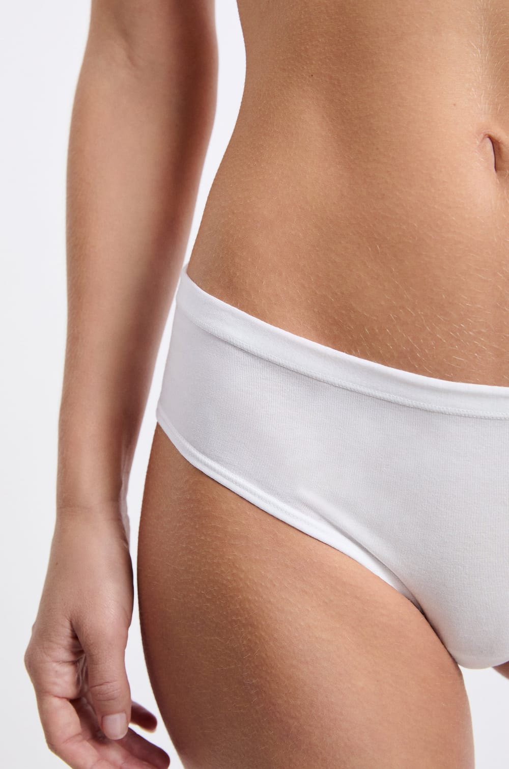 Organic cotton stretch hipster;${refinementColor}