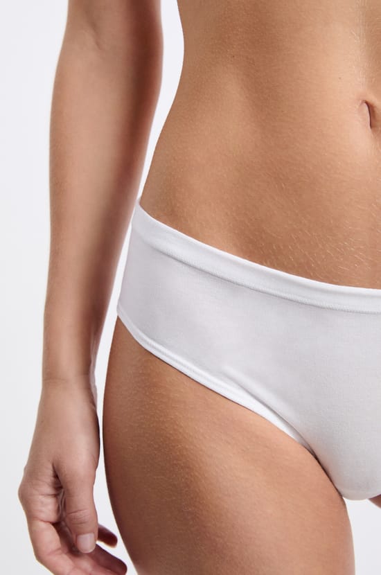 Organic cotton stretch hipster;${refinementColor}