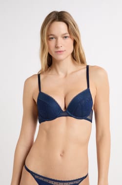 Beha Nr.2 - Diepe push-up met borduurwerk;${refinementColor}