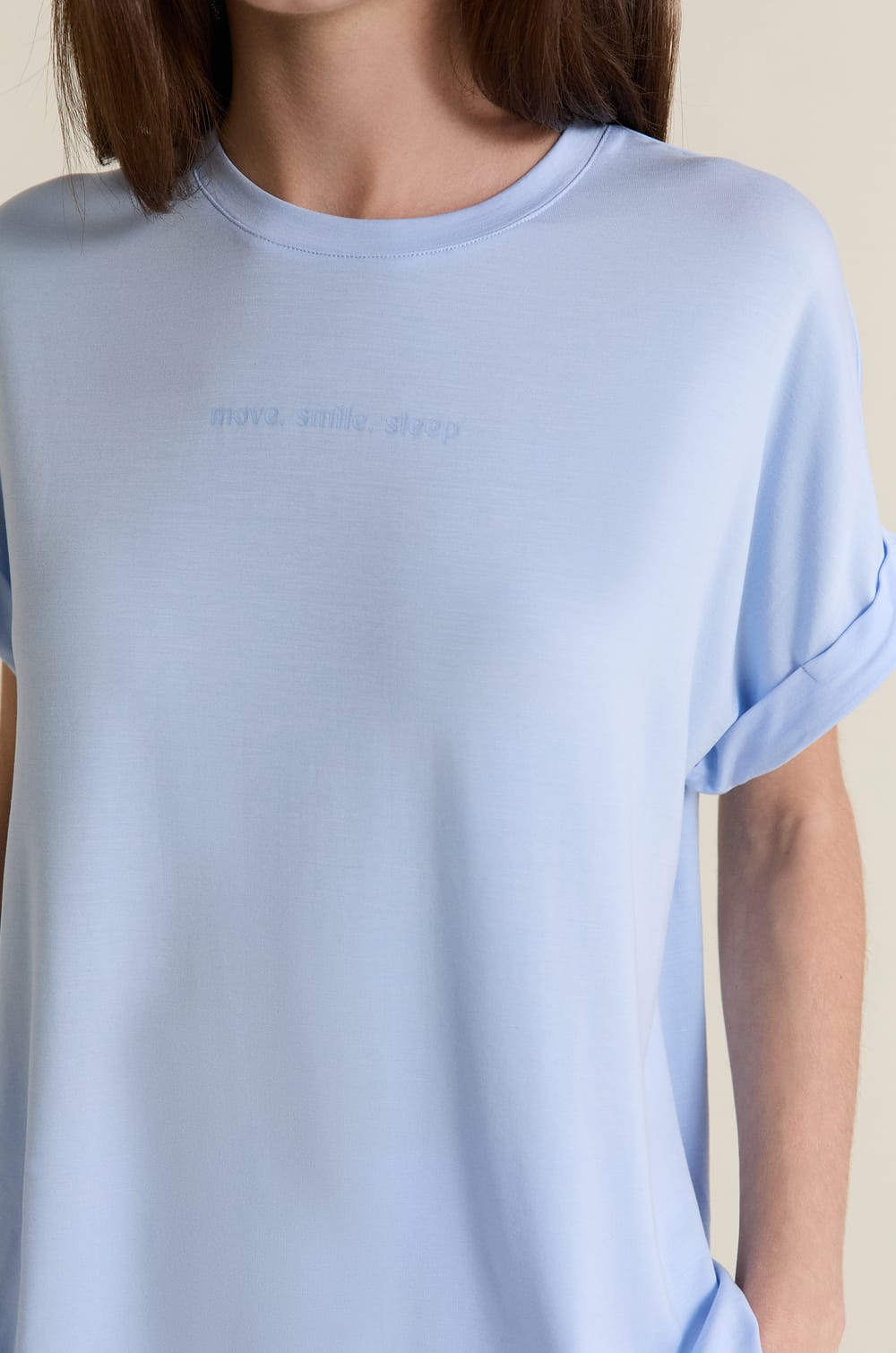 Pyjama T-shirt korte mouwen;${refinementColor}