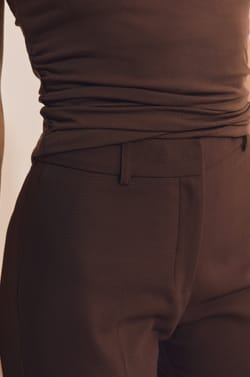 Pantalon avec coton;${refinementColor}