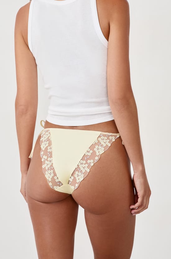 Satin tie-side tanga;${refinementColor}