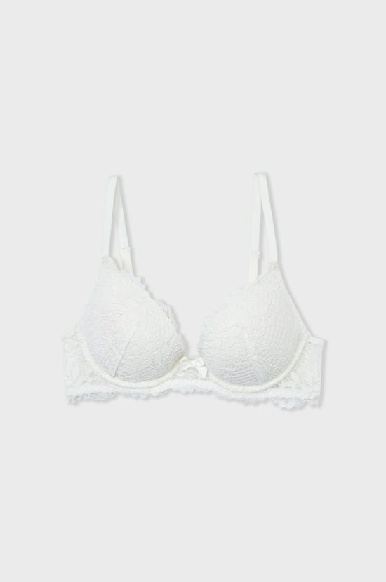 Bra N&ordm; 2 -Push-up encaje floral ;${refinementColor}