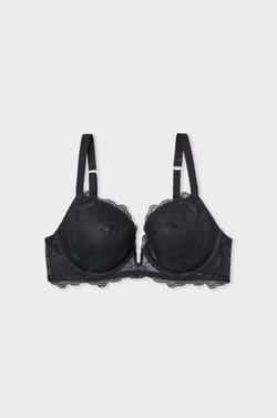Bra Nº 5 - Push-up Balconet escotado. Tallas grandes;${refinementColor}