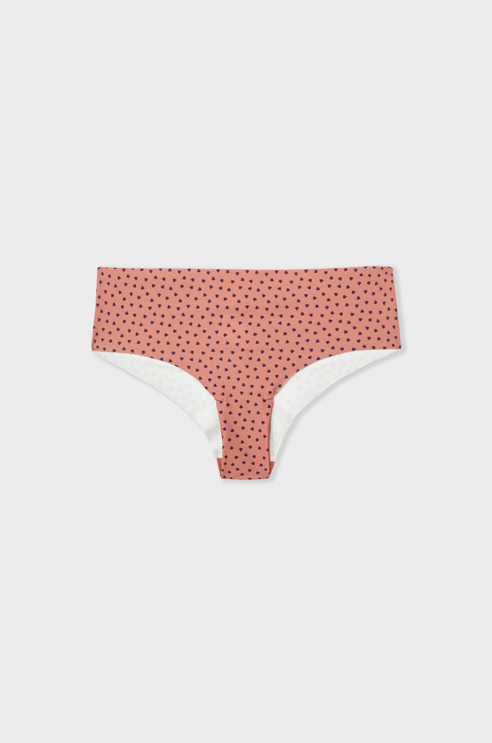 Hipster aus nahtloser Mikrofaser mit Herzmuster;${refinementColor}