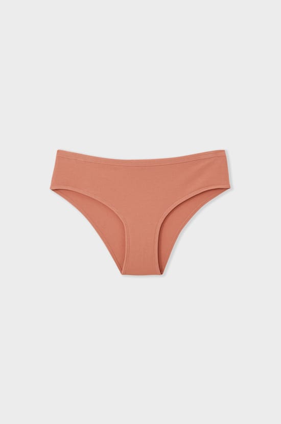 Organic cotton stretch hipster;${refinementColor}
