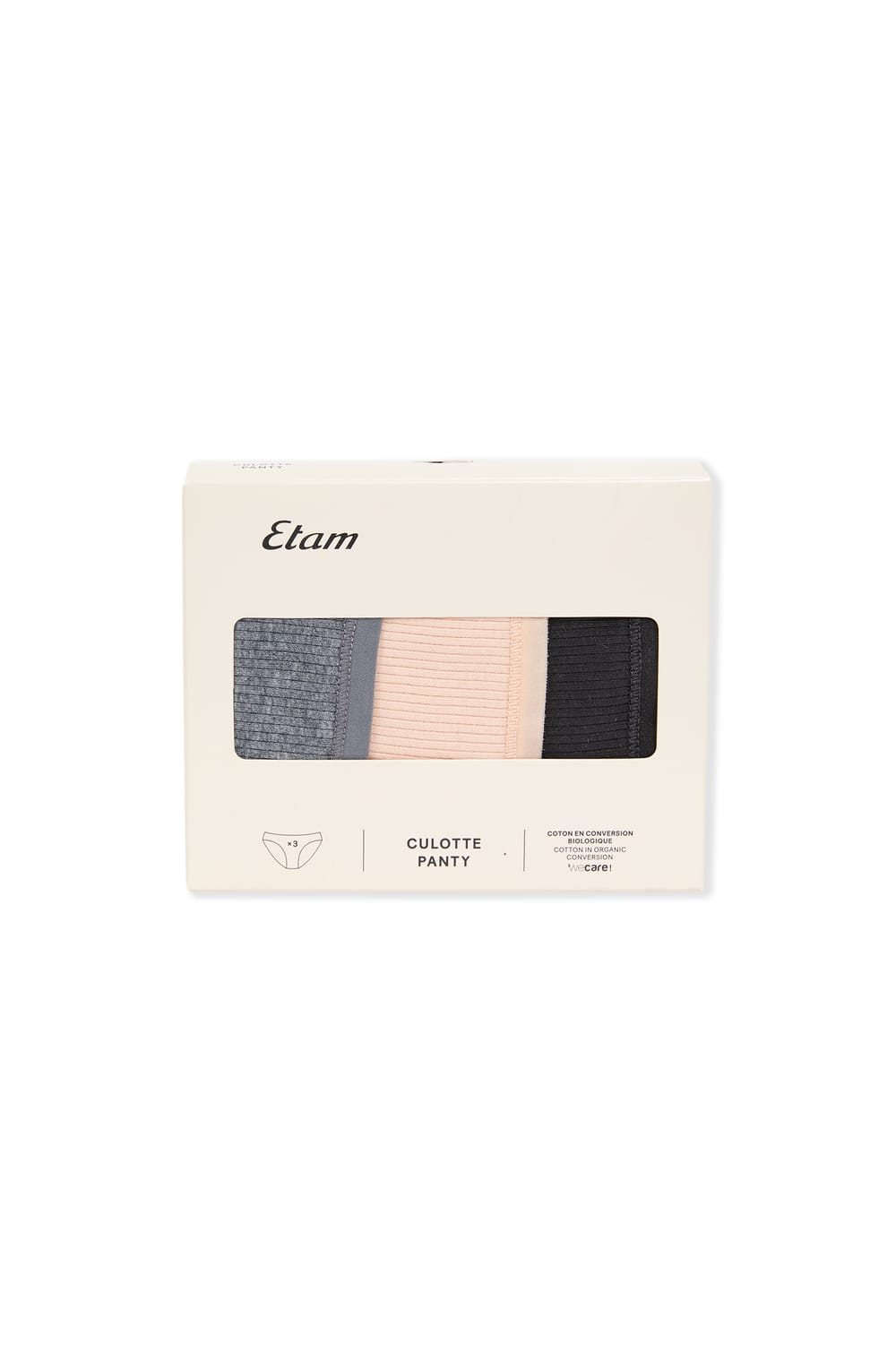Pack of 3 Cotton Briefs;${refinementColor}