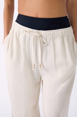 Wide-Leg Linen Pants;${refinementColor}