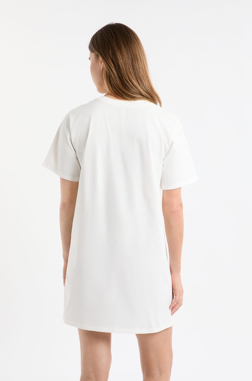 Chemise de nuit en coton avec illustration “mocktail”;${refinementColor}