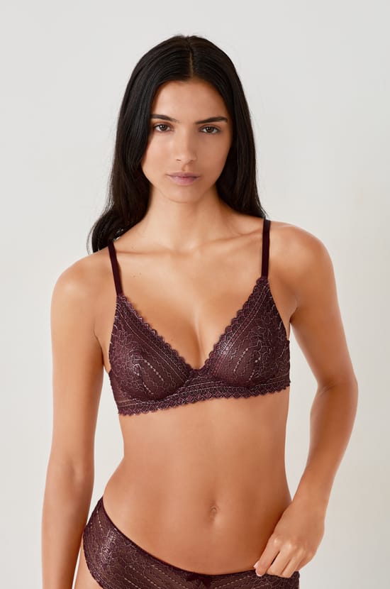 Underwired Lace Bra;${refinementColor}