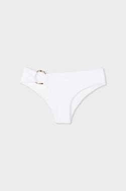 Panty hipster de bikini con detalle de anillo;${refinementColor}