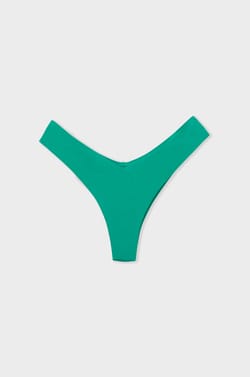 High-Leg Brazilian Bikini Bottom;${refinementColor}
