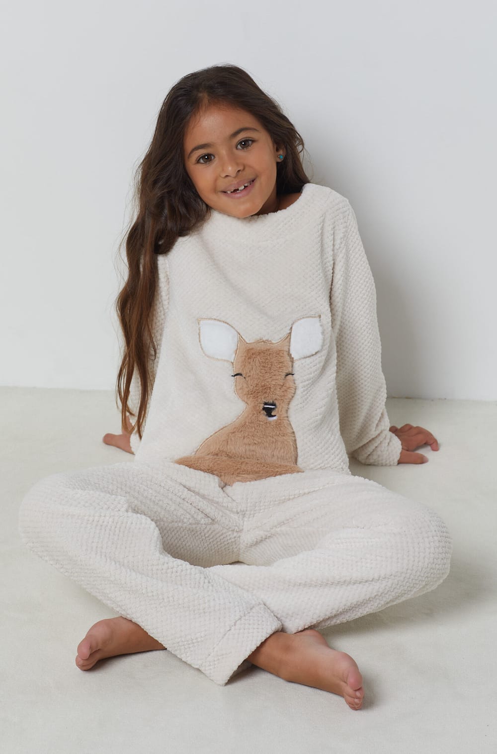 Pyjama Polaire Fille – Tenue Cosplay – Taille 56 à 100 – Mélange Polyester Doux