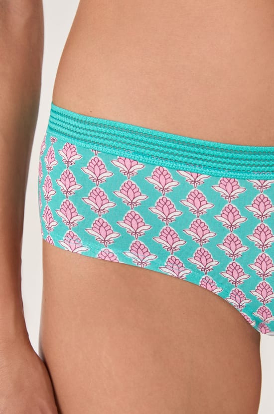 Pack of 3 Cotton Boyshorts;${refinementColor}