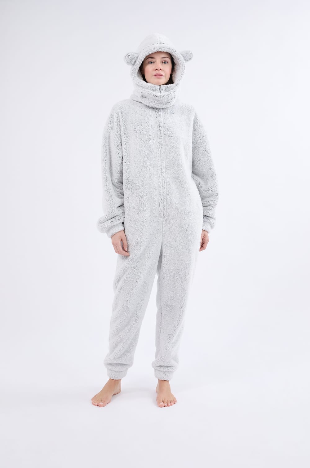 Overall aus Fleece;${refinementColor}