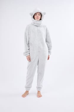 Overall aus Fleece;${refinementColor}