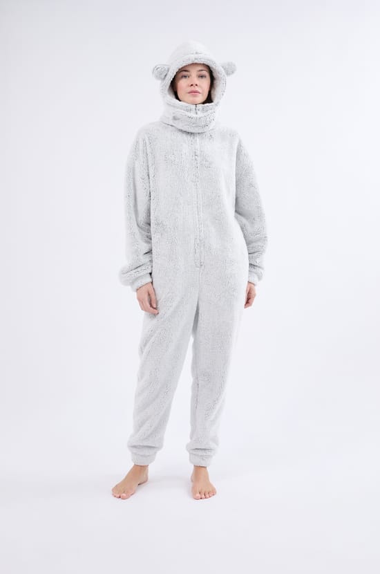 Fleece Jumpsuit;${refinementColor}