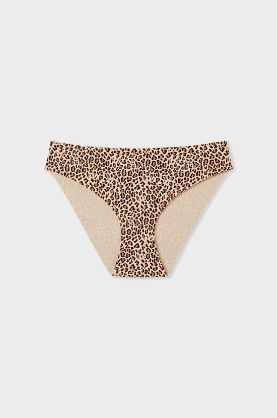 Culotte en microfibre imprimé;${refinementColor}