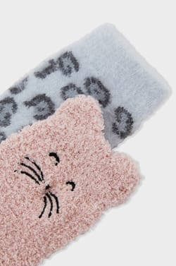 Chaussettes en fausse fourrure;${refinementColor}