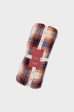 Plaid à motifs;${refinementColor}