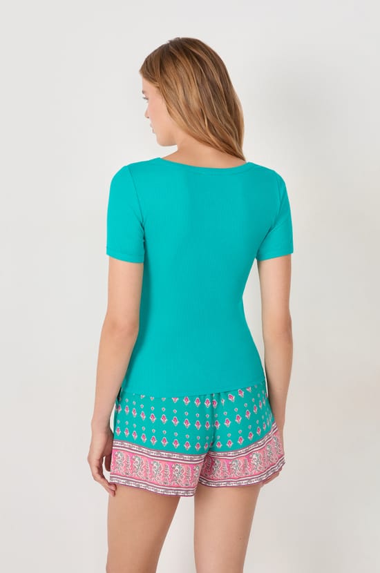 T-shirt de pyjama ;${refinementColor}
